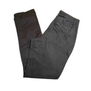 GLORIA VANDERBILT BLACK CHINOS WOMENS SIZE 8